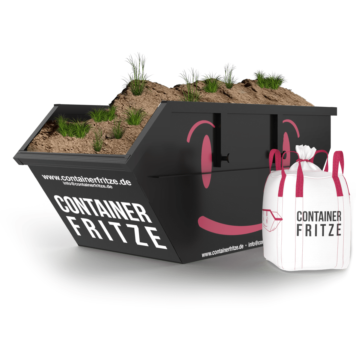 Mutterboden mit 50 Prozent Kompostanteil kaufen Berlin – Container für Muttererde