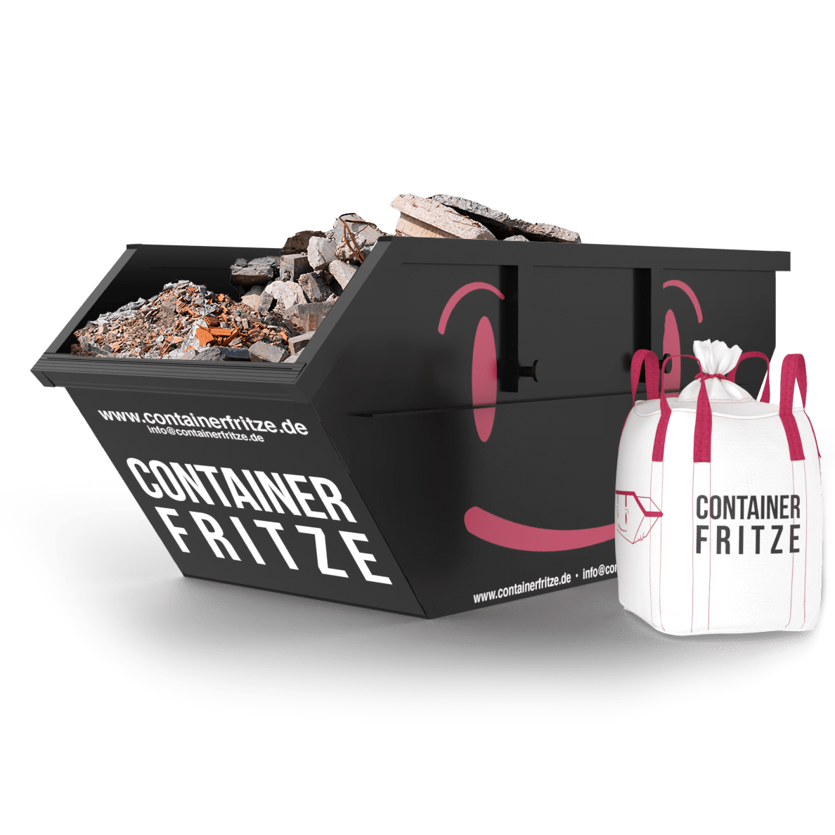 Baumischabfall leicht Container mieten Berlin beim Containerfritze – Container mit leichten Baumischabfällen